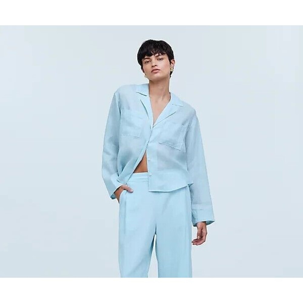 Madewell Light Blue Button Down Shirt